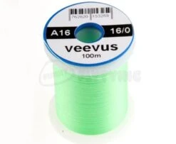 Veevus 16/0 Thread - Funky Fly Tying -Fly Fishing Supplies Store Veevus 16 0 Thread Fluo Green 1