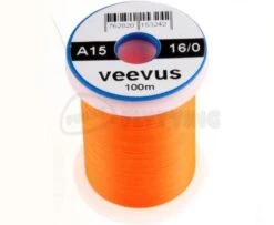 Veevus 16/0 Thread - Funky Fly Tying -Fly Fishing Supplies Store Veevus 16 0 Thread Fluo Orange