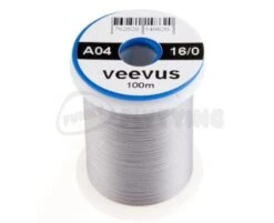Veevus 16/0 Thread - Funky Fly Tying -Fly Fishing Supplies Store Veevus 16 0 Thread Grey 1