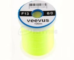 Veevus 6/0 Thread - Funky Fly Tying -Fly Fishing Supplies Store Veevus 6 0 Thread Fluo Yellow Chartreuse 1