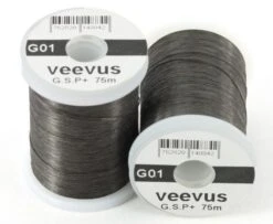 Veevus GSP Thread (Dyneema) - Funky Fly Tying -Fly Fishing Supplies Store Veevus GSP Thread Dyneema Black