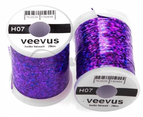 Veevus Holographic Tinsel - Funky Fly Tying 17 Veevus Holographic Tinsel - Funky Fly Tying - Image 17
