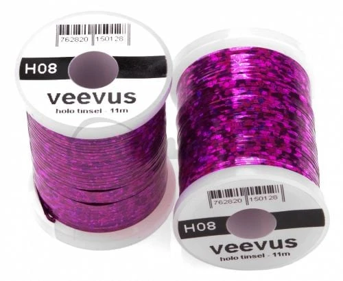 Veevus Holographic Tinsel - Funky Fly Tying 15 Veevus Holographic Tinsel - Funky Fly Tying - Image 15