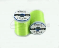 Veevus Power Thread 140. - Funky Fly Tying -Fly Fishing Supplies Store Veevus Power Thread 140 Fl Green 1