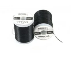 Veevus Power Thread 240 - Funky Fly Tying -Fly Fishing Supplies Store Veevus Power Thread 240 Black
