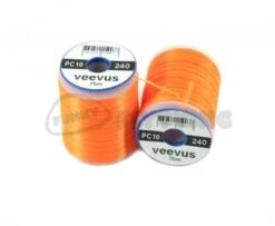 Veevus Power Thread 240 - Funky Fly Tying -Fly Fishing Supplies Store Veevus Power Thread 240 Fl Orange