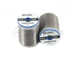 Veevus Power Thread 240 - Funky Fly Tying -Fly Fishing Supplies Store Veevus Power Thread 240 Grey
