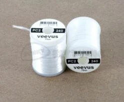 Veevus Power Thread 240 - Funky Fly Tying -Fly Fishing Supplies Store Veevus Power Thread 240 White