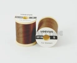 Veevus Stomach (Body) Thread Small - Funky Fly Tying -Fly Fishing Supplies Store Veevus Stomach Body Thread Small Dark Brown