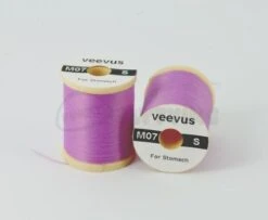 Veevus Stomach (Body) Thread Small - Funky Fly Tying -Fly Fishing Supplies Store Veevus Stomach Body Thread Small Pink 1