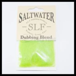 Wapsi SLF Saltwater Dubbing Packets - Funky Fly Tying -Fly Fishing Supplies Store Wapsi SLF Saltwater Dubbing Packets Fluo Chartreuse 1