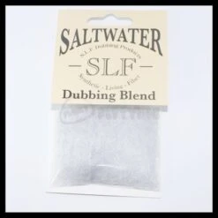 Wapsi SLF Saltwater Dubbing Packets - Funky Fly Tying -Fly Fishing Supplies Store Wapsi SLF Saltwater Dubbing Packets Pearl Grey 1