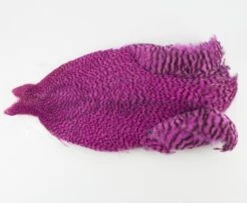 Whiting 4 B's Rooster Cape - Funky Fly Tying -Fly Fishing Supplies Store Whiting 4B Rooster Neck Cape Dyed Grizzly Pink 1 1