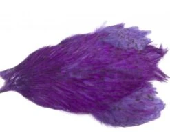 Whiting 4 B's Rooster Cape - Funky Fly Tying -Fly Fishing Supplies Store Whiting 4B Rooster Neck Cape Dyed Purple 1