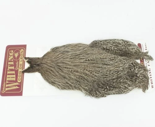 Whiting Coq De Leon Hen Cape - Funky Fly Tying 1 Whiting Coq De Leon Hen Cape - Funky Fly Tying