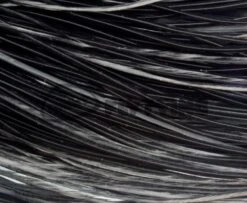 Whiting Pro Grade Midge Whole Saddle - Funky Fly Tying -Fly Fishing Supplies Store Whiting Pro Grade MIDGE Whole Saddle Cape Black