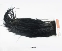 Whiting Silver Grade Whole Rooster Saddle - Funky Fly Tying 14 Whiting Silver Grade Whole Rooster Saddle - Funky Fly Tying -Fly Fishing Supplies Store Whiting Silver Grade Whole Rooster Saddle Black