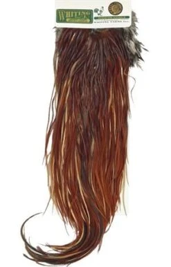 Whiting Herbert/Miner Gold Saddle - Funky Fly Tying