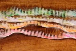 Hareline Black Barred Groovy Bunny - Funky Fly Tying