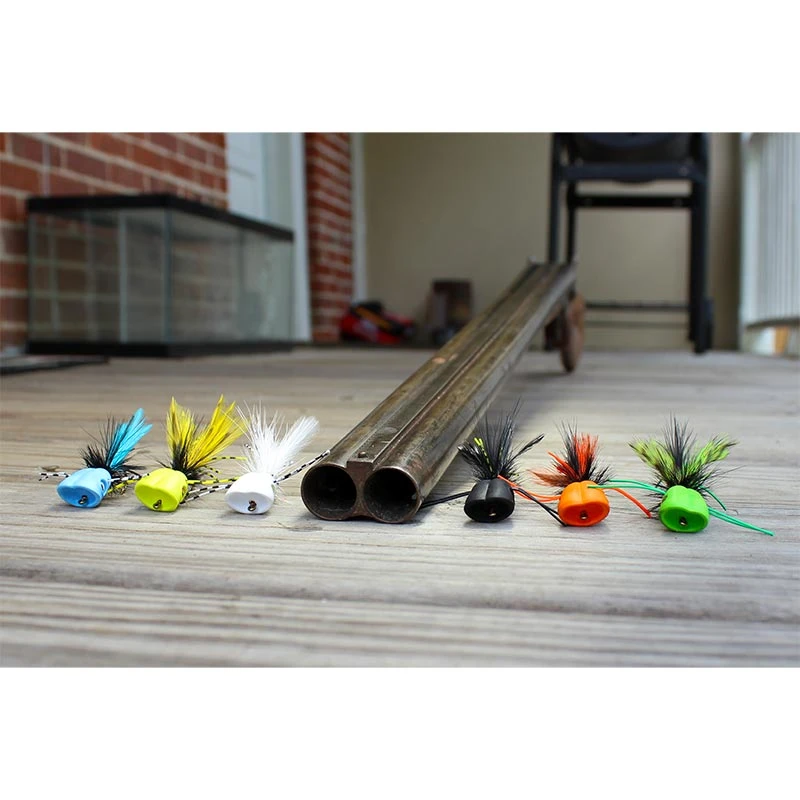 Flymen Surface Seducer Double Barrel Popper Bodies - Funky Fly Tying 14 Flymen Surface Seducer Double Barrel Popper Bodies - Funky Fly Tying - Image 14