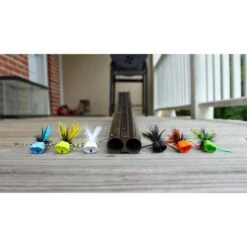 Flymen Surface Seducer Double Barrel Popper Bodies - Funky Fly Tying 28 Flymen Surface Seducer Double Barrel Popper Bodies - Funky Fly Tying -Fly Fishing Supplies Store shotgun DB group 3